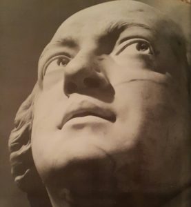Гудон. Граф Калиостро. Мрамор. 1786. Фрагмент