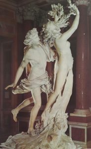 Бернини. Аполлон и Дафна. 1622-1625. Мрамор.  Волосы и пр. – Джулиано Финелли