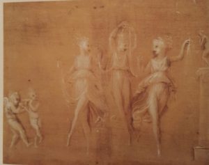 Канова. Грации, танцующие под музыку Купидона. Бассано дель Граппа, Городской музей. 1806
