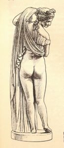 Афродита Каллипига. Рисунок из «Словаря античности».