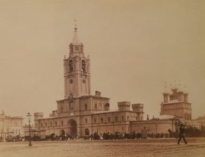 Фото. Вид Страстного монастыря - один из многих, уничтоженных в 1930-х. (основан в XVII в.)