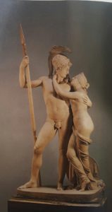 А.Канова. Венера и Марс. 1816-1822. Мрамор. Поздняя работа (Канова умер в 1822)