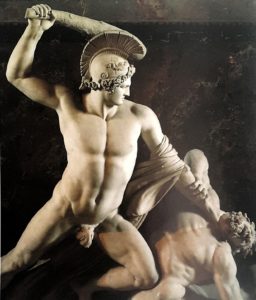 Канова. Тесей, борющийся с кентавром. 1804-1819