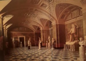Зал античной скульптуры в Новом Эрмитаже. Или Зал Юпитера. Современный вид