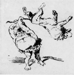 Гюстав Доре. Рисунок из альбома «Подвиги Геркулеса» 1847