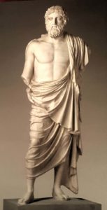 Зевс, король богов, 120-130 годы до н.э. по оригиналу Фидия