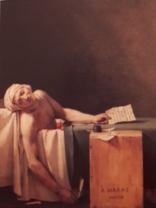 Давид. Смерть Марата. 1793. Королевские музеи изящных искусств. Брюссель. Бельгия