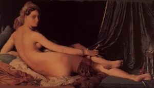Жан-Огюст-Доменик Энгр. Большая одалиска. 1814. Лувр. Париж