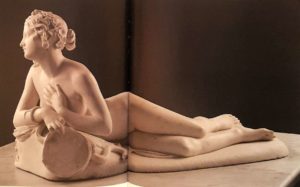 Бартолини. Отдыхающая вакханка (Дирка). Мрамор. 1824. Лувр. Париж