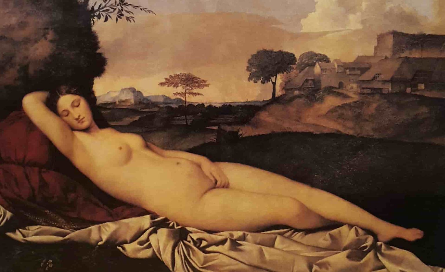 Спящая Венера. 