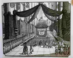 Венский конгресс. Торжественная панихида по королю Людовику XVI 21 января 1815
