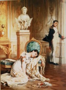 Ласлет Джон Потт (1837-1898). Наполеон сообщает Жозефине о разводе