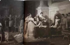 Анри-Фредерик Шопен (1804-1880). Развод Наполеона и Жозефины. Середина 19 века