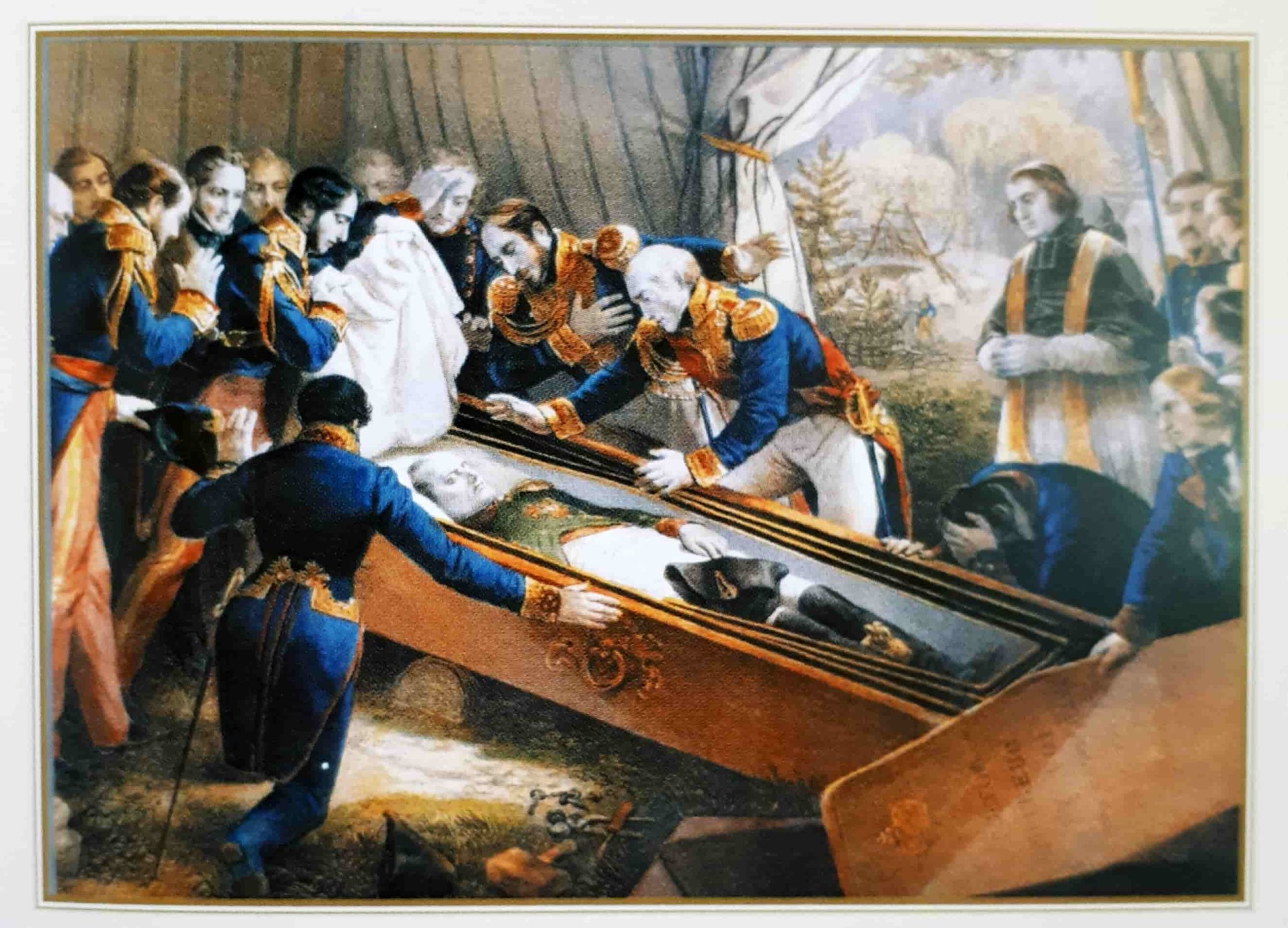 Эксгумация Наполеона Бонапарта
