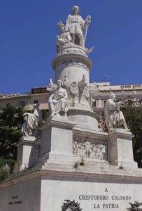 Бартолини. Памятник Колумбу. Генуя. 1846-1862. Доделывался после смерти скульптора