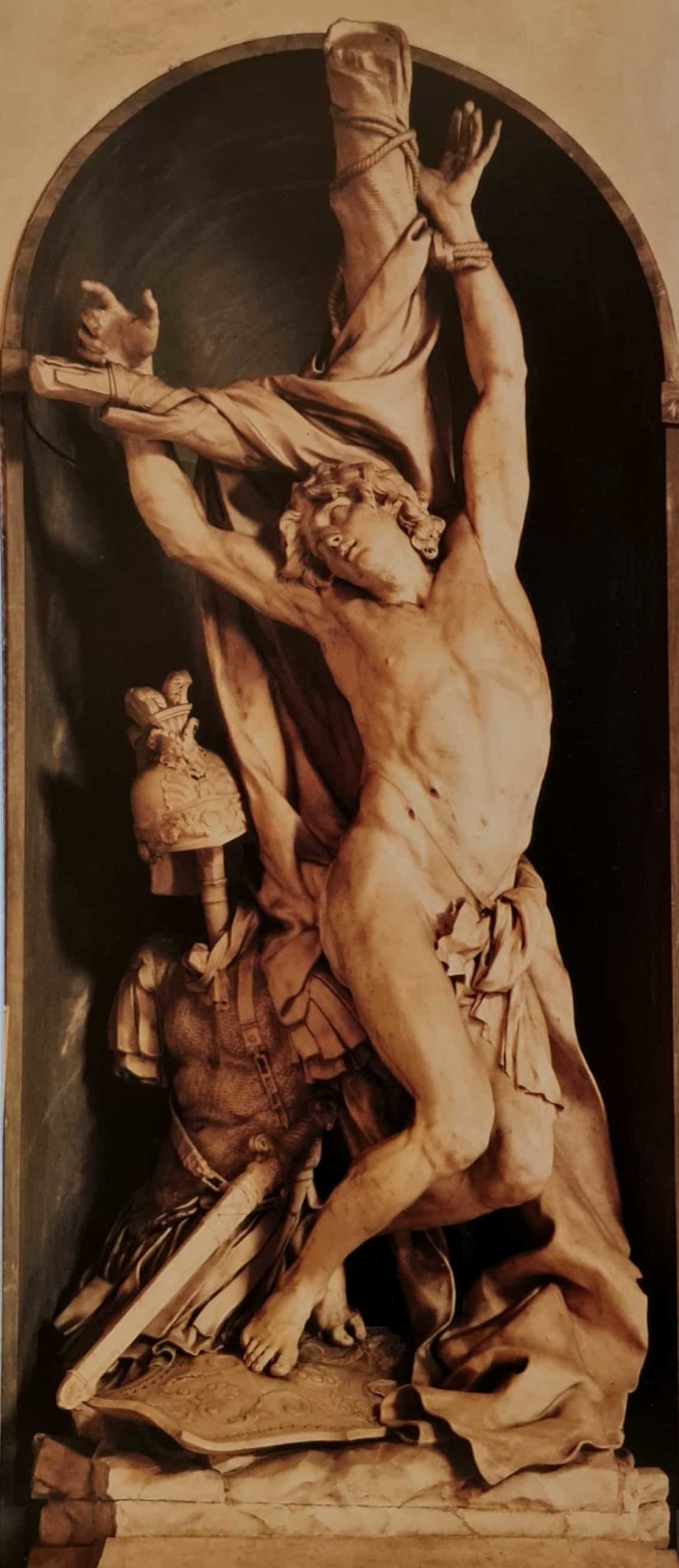 Скульптура Пьер Пюже св Себастьян