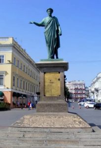 И.П. Мартос. Памятник Ришелье. 1823–1828. Одесса