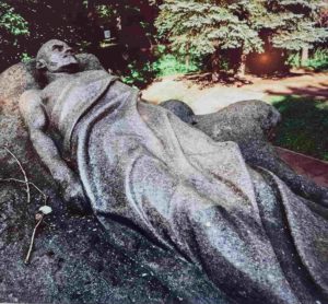 С. Меркуров. Похороны вождя. 1949. Парк в Горках Ленинских. Вид сверху С. Меркуров. Похороны вождя. 1949. Парк в Горках Ленинских. Вид сверху